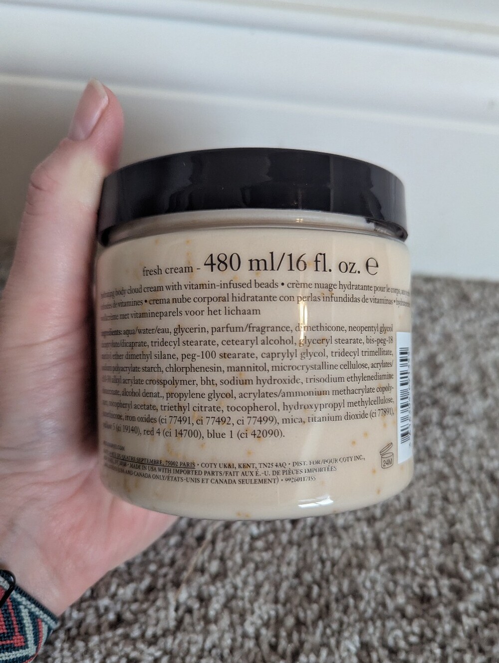 Philosophy Fresh Cream Body Cloud Cream 16 oz - Picture 2 of 3